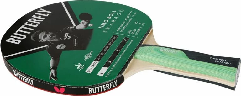 Reket pingpongu Butterfly për meshkuj dhe femra, i kuq e zi