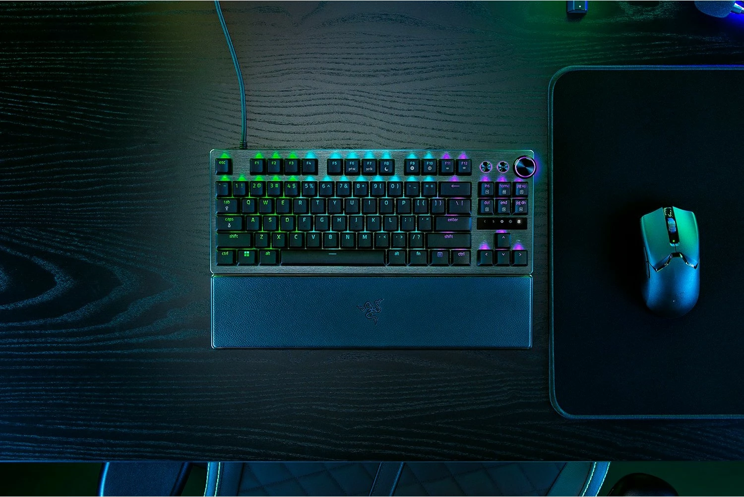 Tastierë Razer Huntsman V3 Pro Tenkeyless, 8KHz, layout gjerman, RGB