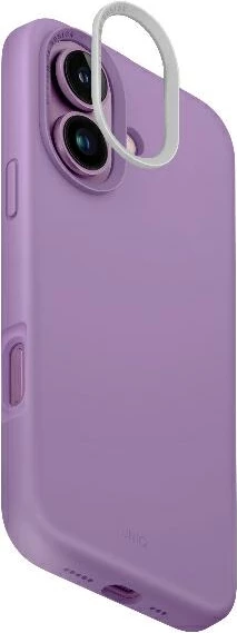 Mbështjellës UNIQ Lino Hue MagClick për iPhone 16, Rozë