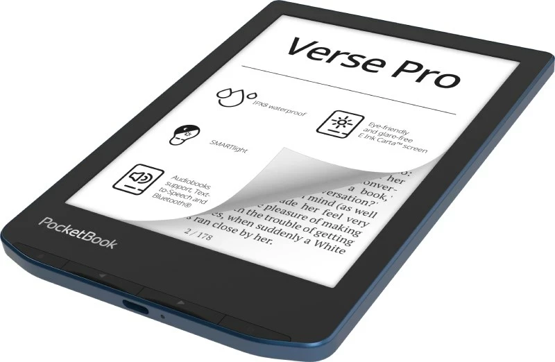 Lexues e-book PocketBook Verse Pro, 6", 16GB, Wi-Fi,  i z/ i kaltër