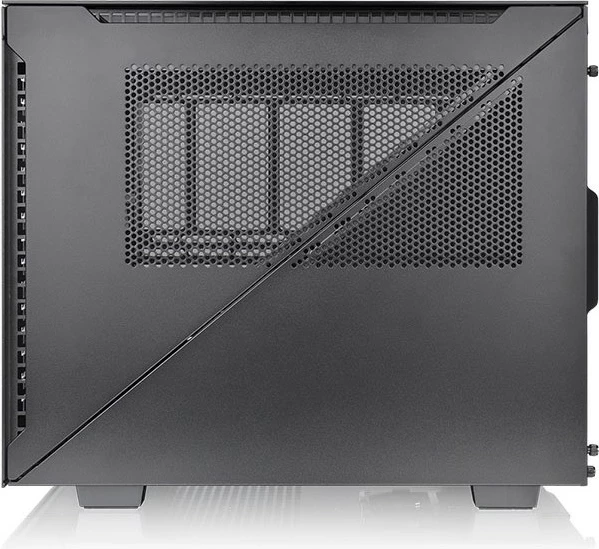 Kasë Thermaltake Divider 200 TG Air, Micro Tower, xham i temperuar, RGB, e zezë