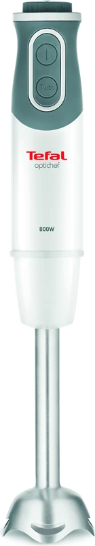 Blender dore Tefal Optichef HB641138 800 W 2-në-1 20 shpejtësi Turbo me enë 800 ml + 500 ml, Bardhë/Hirtë