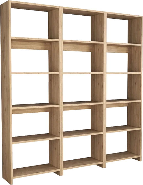 Raft librash Rabuku, hije lisi, 146x22x123cm