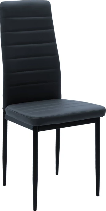 Set tavoline me karrige, 5 pjesë, Manka-Parker, ngjyrë e zezë-sonoma, 110x80x77cm