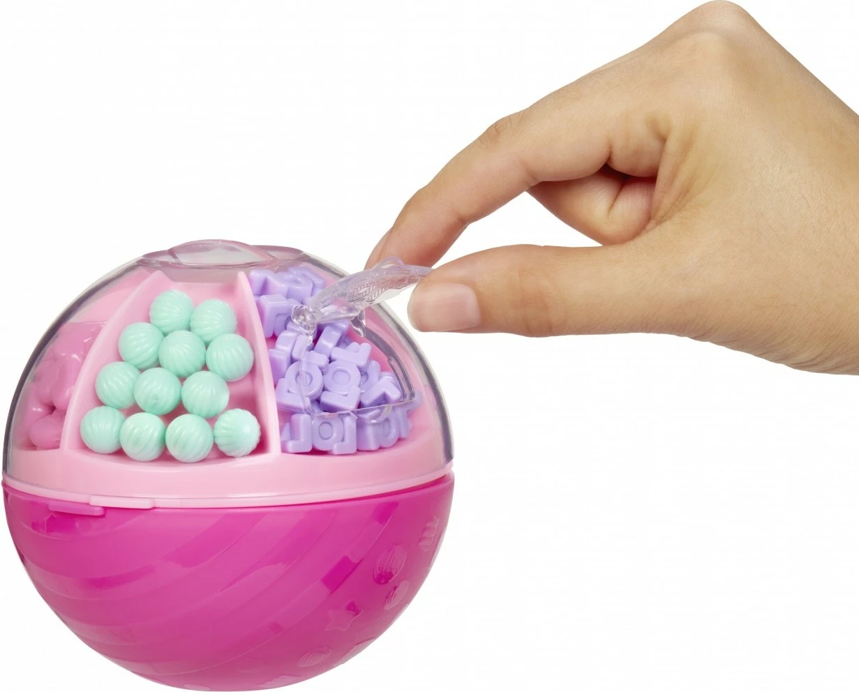 Set rruaza flokësh L.O.L. Surprise Hair Beads Tots, 64+ copë, për vajza