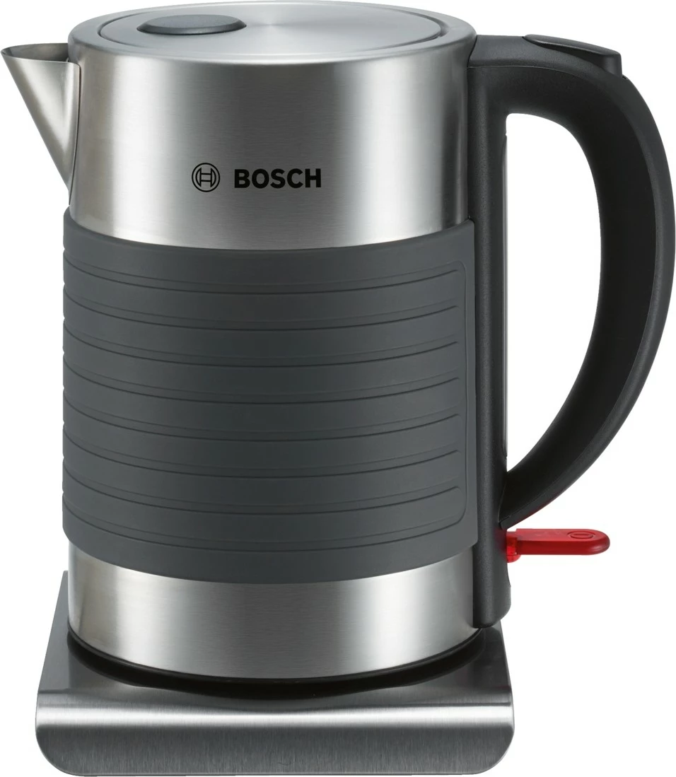 Çajnik Bosch TWK7S05, 1.7 L, 2200 W, Ngjyrë e zezë, Gri
