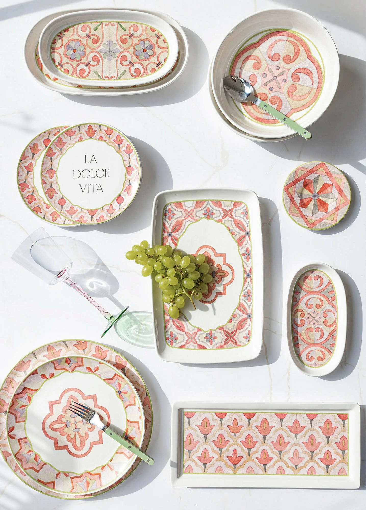 Set pjatash shërbimi (6 copë), Hermia, DVT0003