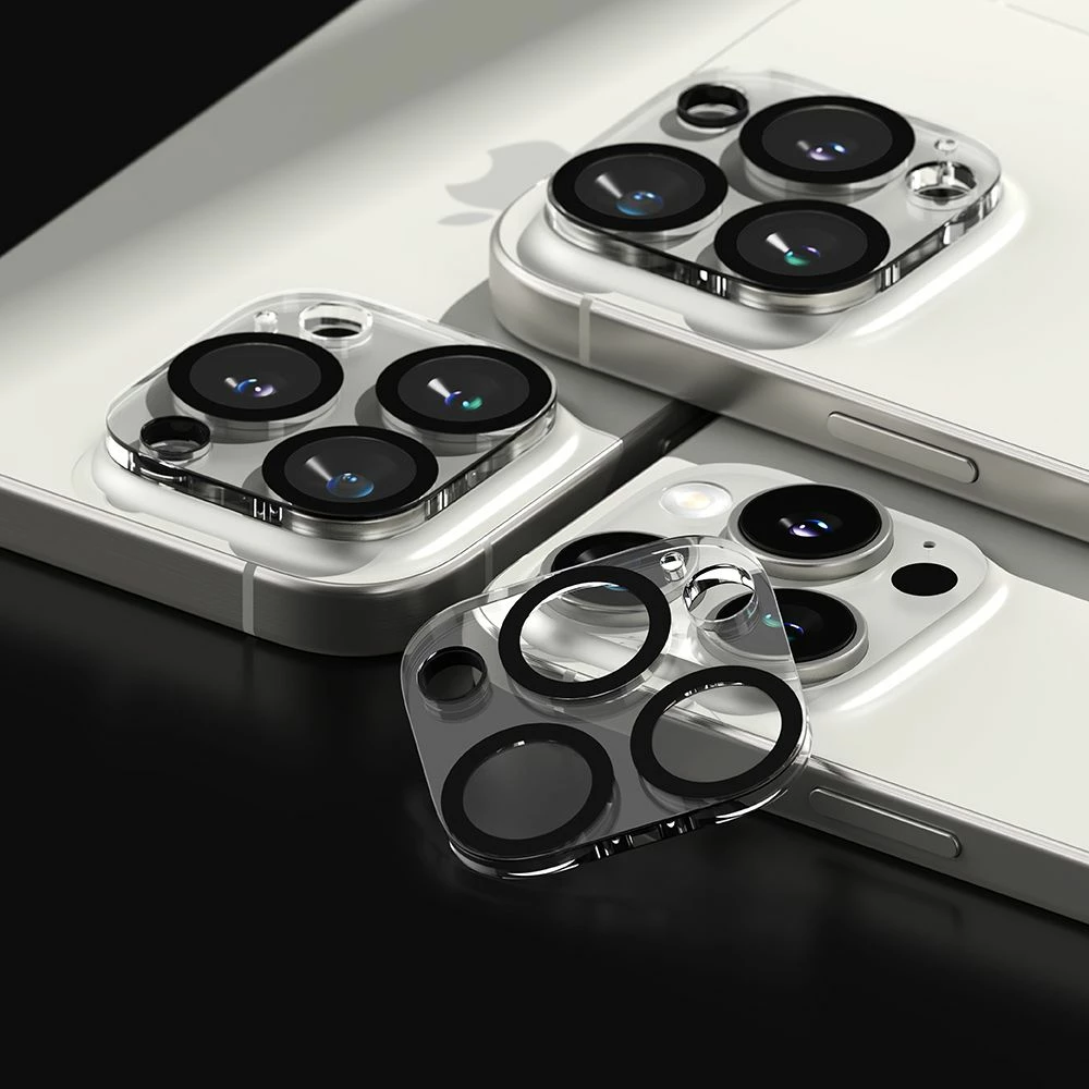 Mbrojtës xhami për kamerë Ringke për iPhone 16 Pro / 16 Pro Max, 2 copë