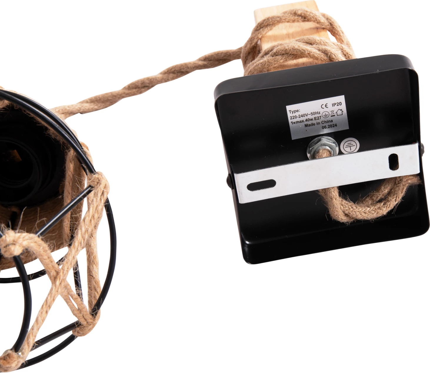 Aplik KINAN, metal-llitar, 15.5x21x44Hcm