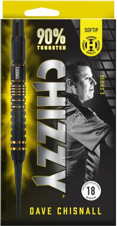 Shigjeta darts Harrows për meshkuj/femra, të zeza