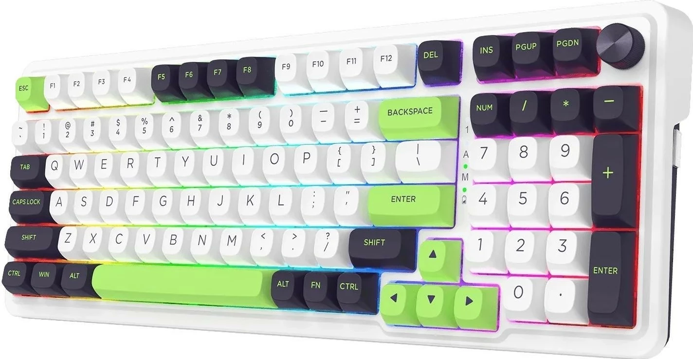 Tastierë Redragon K686WBG-RGB-MAX Eisa Max, RGB, e bardhë