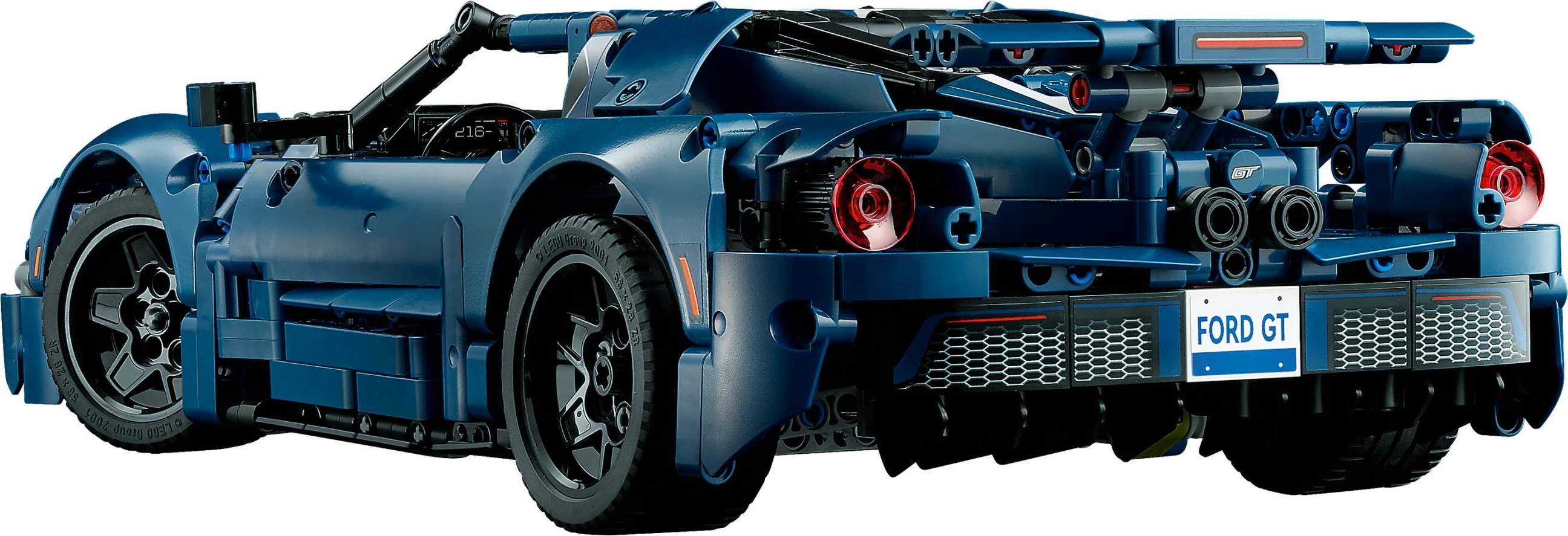 Set ndërtimi LEGO Technic 2022 Ford GT, 1468 pjesë, shumëngjyrësh