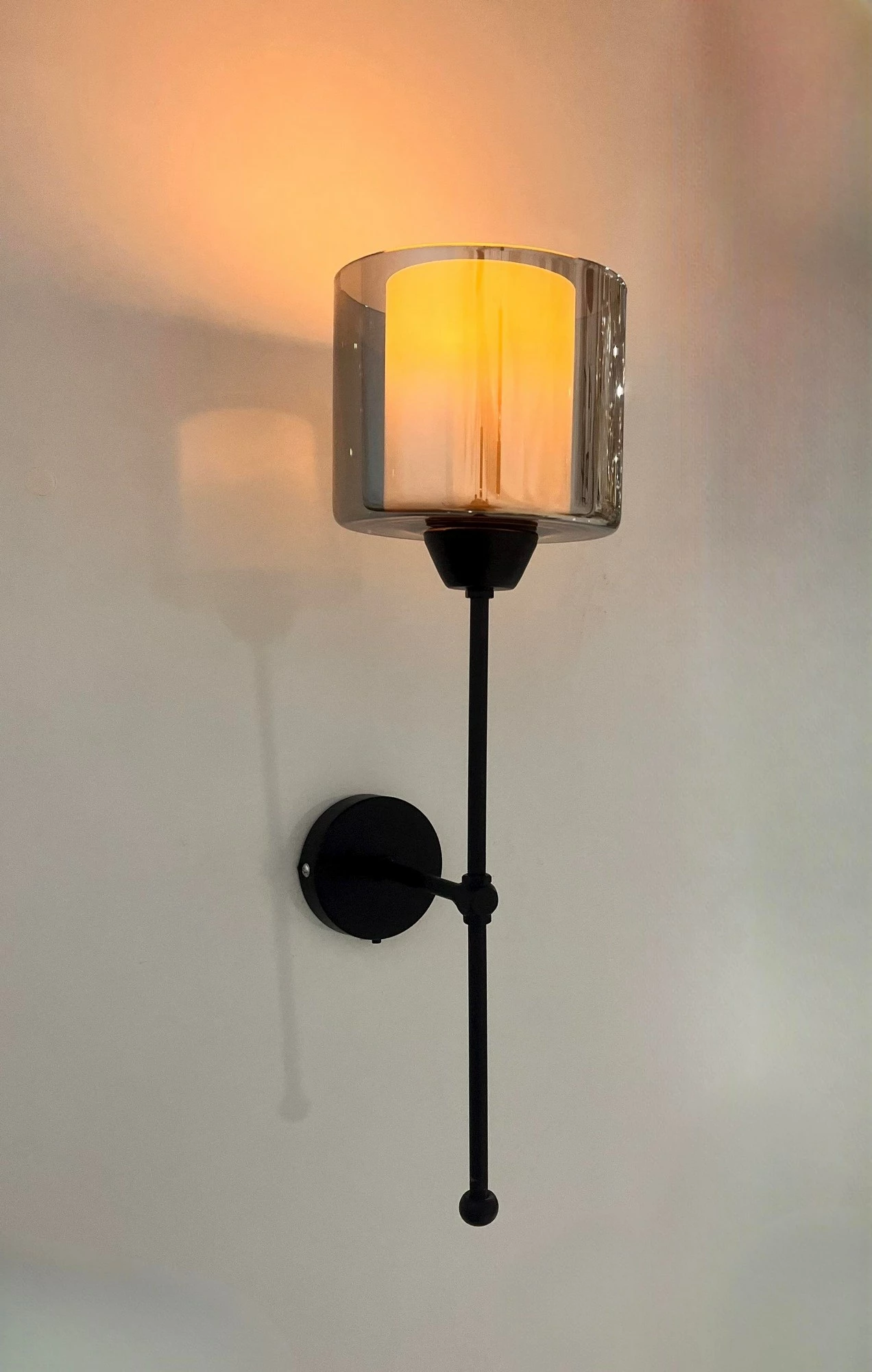 Llambë muri Opviq, Sahra - 8881-2P, ngjyrë e zezë