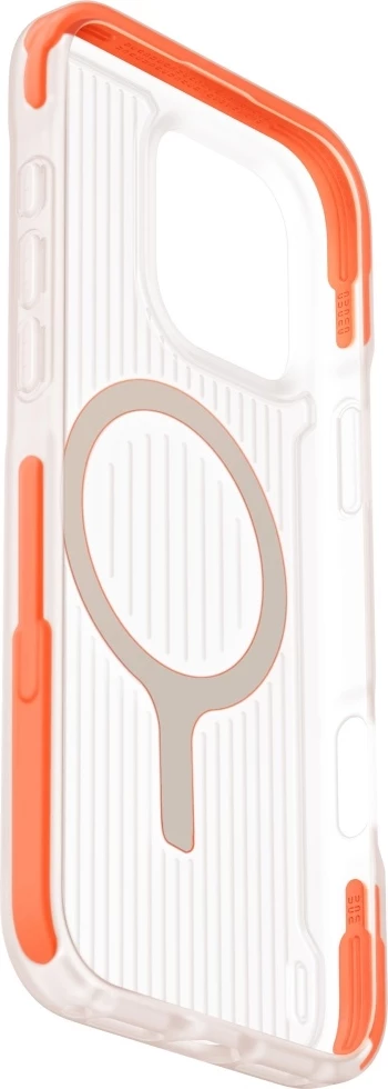 Mbështjellës UNIQ Combat Active Magclick Charging për iPhone 16 Pro Max, Portokalli