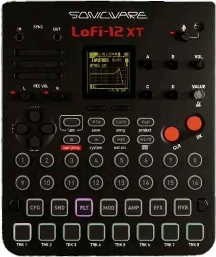 Sampler Sonicware LIVEN Lofi-12 XT, i zi