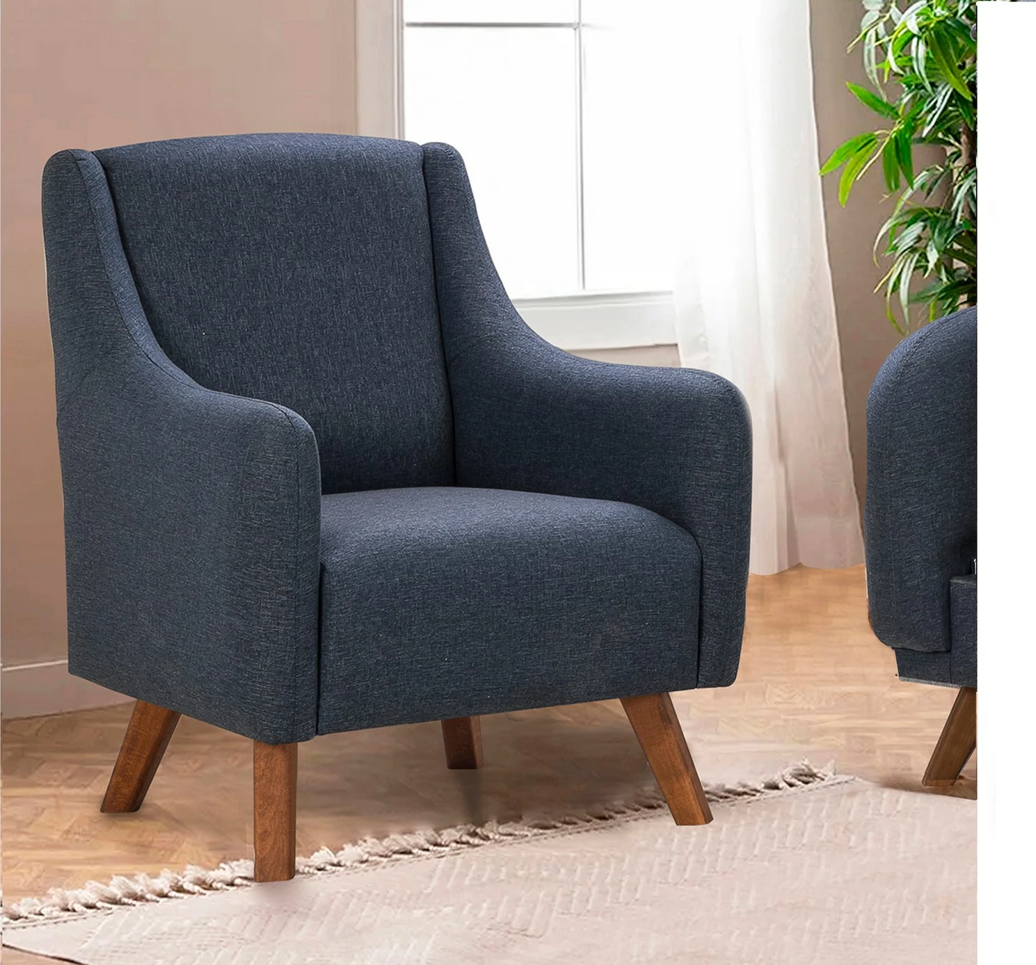 Karrige krahu Hera, ngjyrë e kaltër e errët