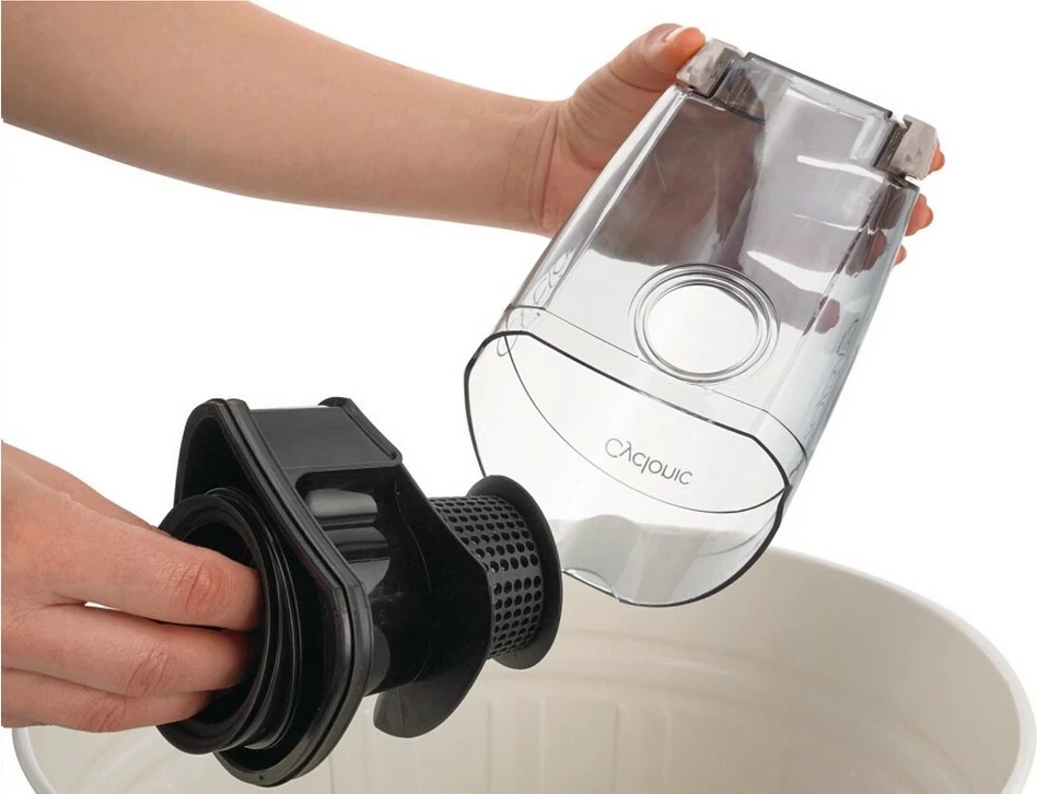 Fshesë me korrent Gorenje SVC180FW, vertikale, pa qese, pa kabllo, e bardhë