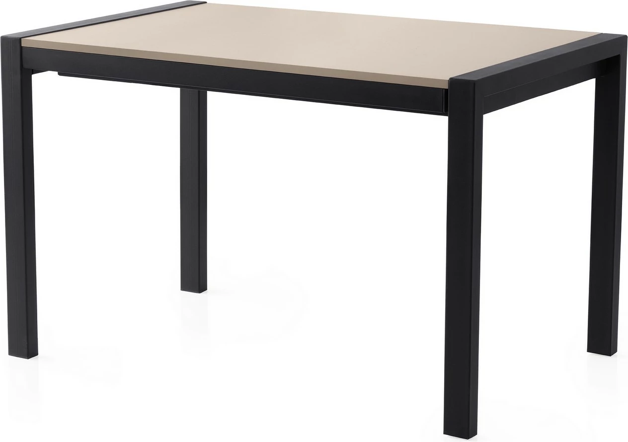 Tavolinë ngrënie me zgjatje, Skye Decor, ngjyrë mocha e çelët, 1014