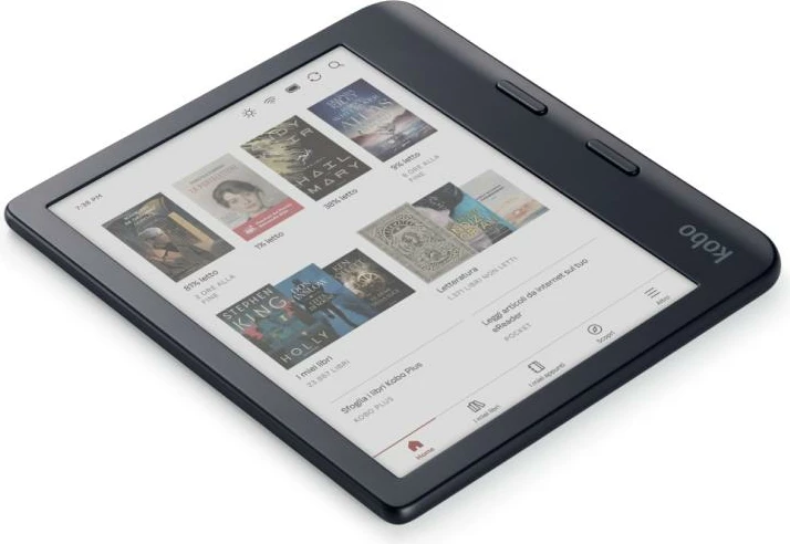Lexues elektronik, Kobo, Libra Colour N428-KU-BK-K-CK (N428KUBKKCK), 30GB, i zi