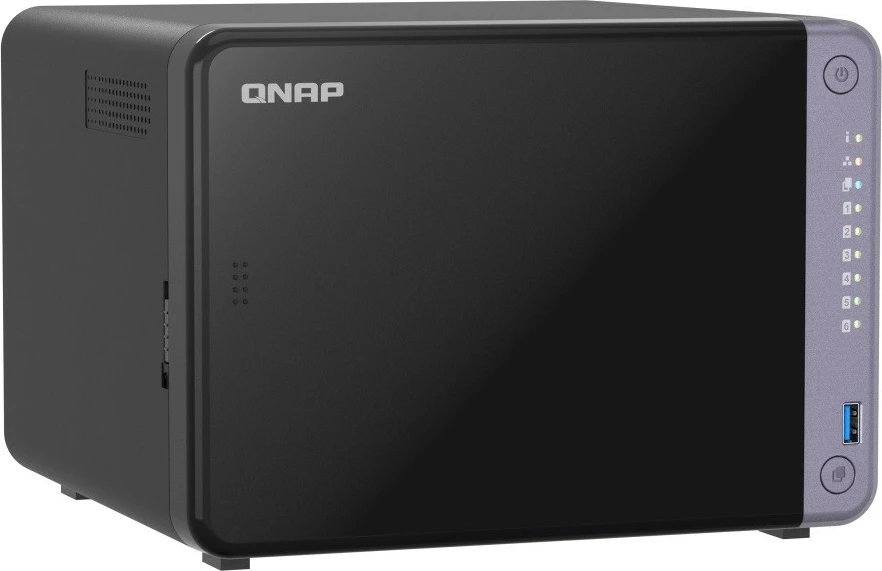 NAS desktop QNAP TS-632X-4G, 6 x 3.5", 4 GB RAM, 10GbE, i zi
