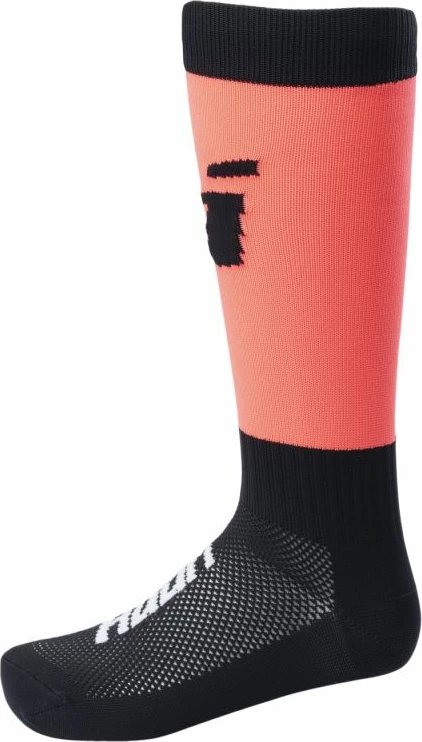 Çorape futbolli për fëmijë Huari, të zeza e të kuqe