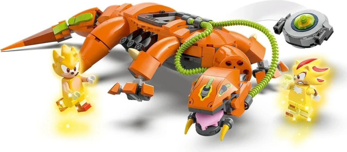Set LEGO Sonic the Hedgehog 77003, Super Shadow vs. Biolizard