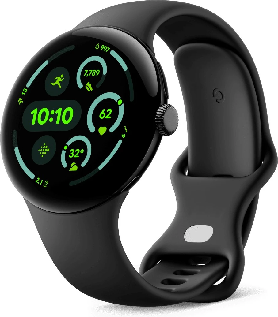 Smartwatch Google Pixel Watch 3, 32GB, AMOLED, GPS, Matte Black