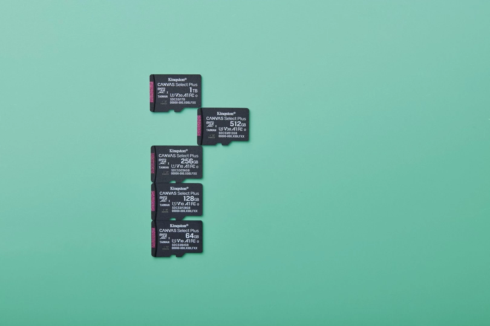 Kartelë memorie microSDXC Kingston Canvas Select Plus Gen3 512GB me adapter, e zezë