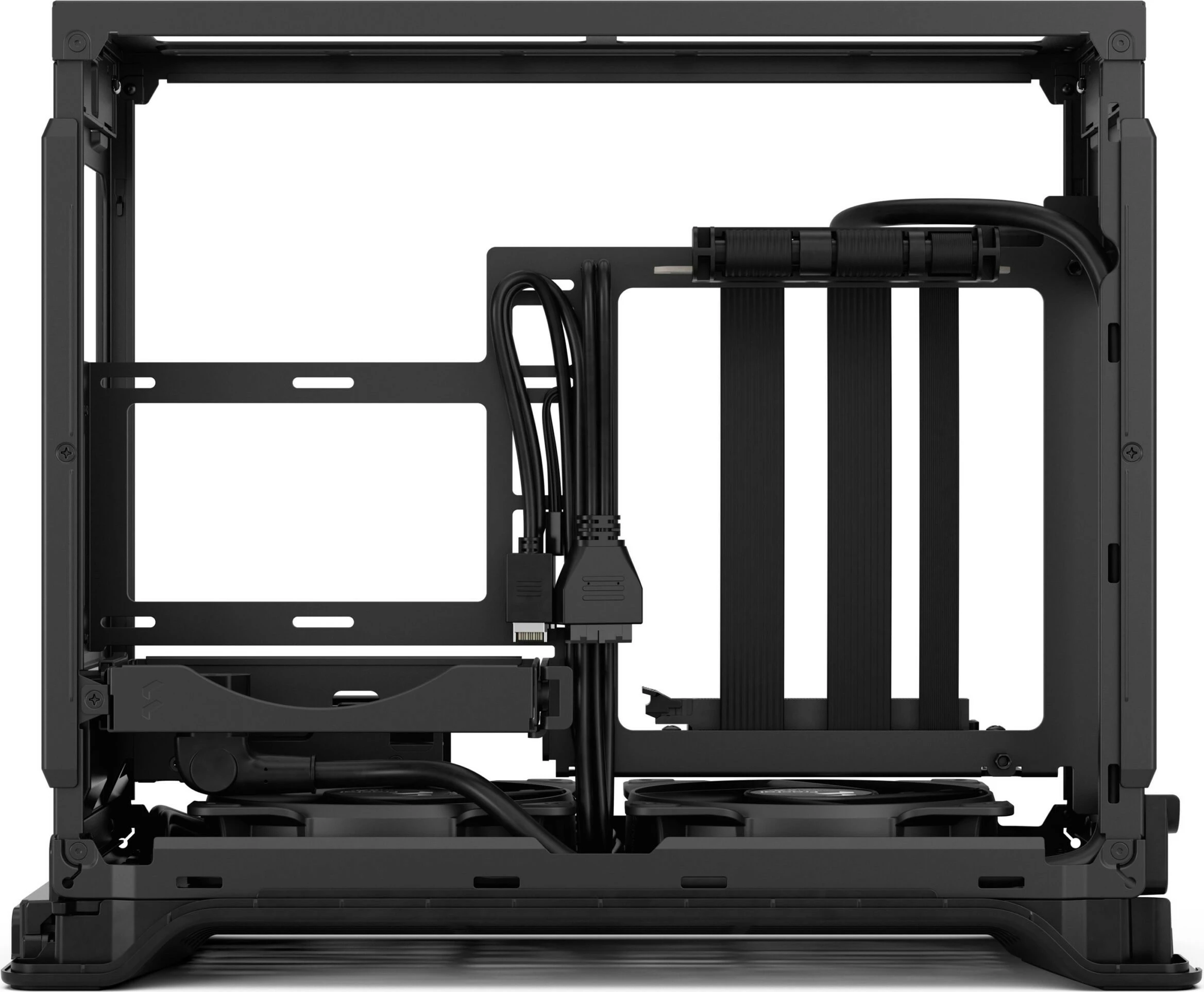 Kasë Fractal Design Era 2, Mini Tower, Charcoal