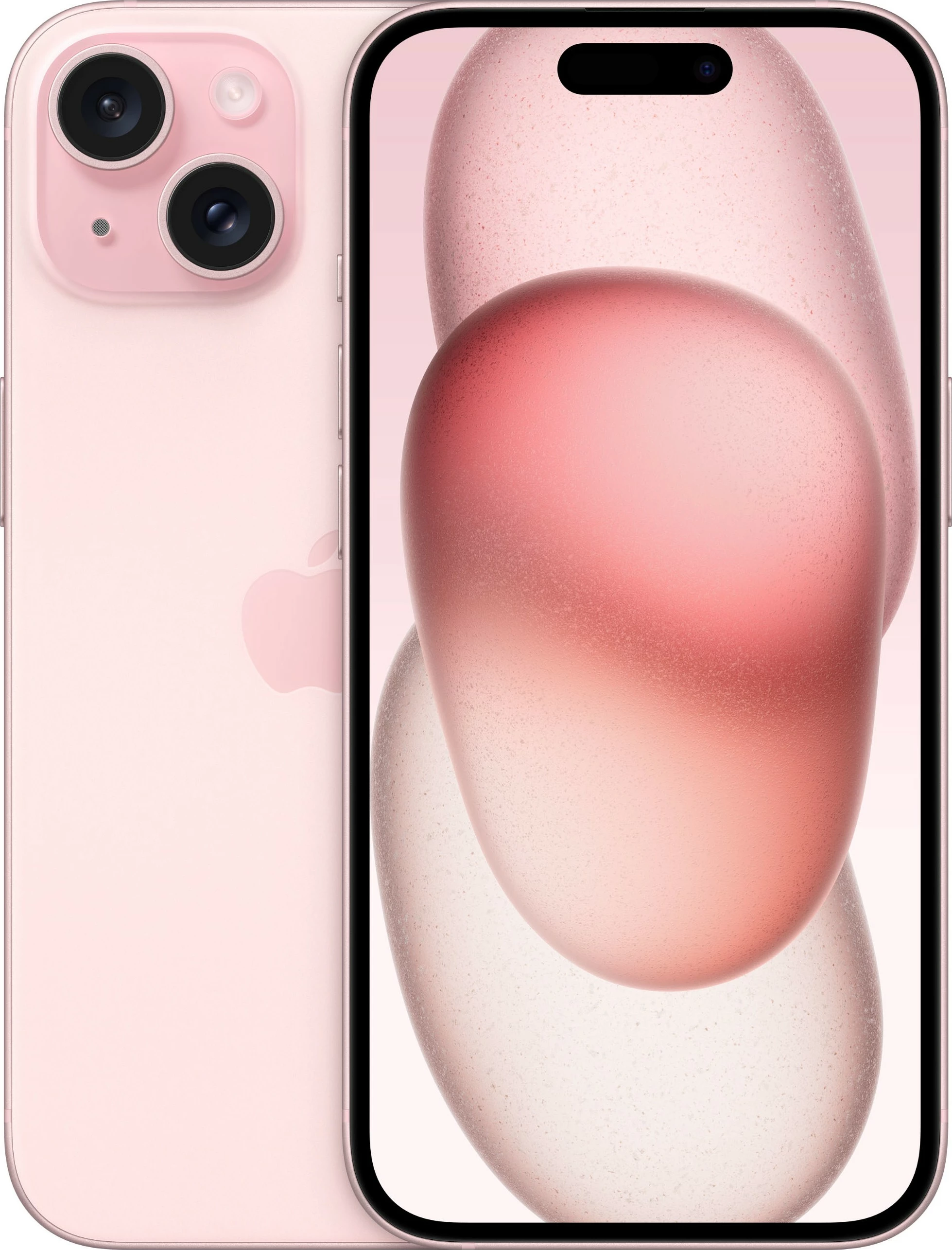 Apple iPhone 15, 6.1", 128GB, rozë