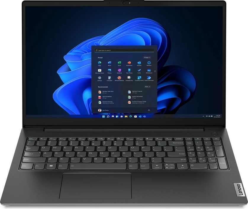 Laptop Lenovo V V15, Intel Core i3, 8 GB RAM, 256 GB SSD, 15.6", Business Black