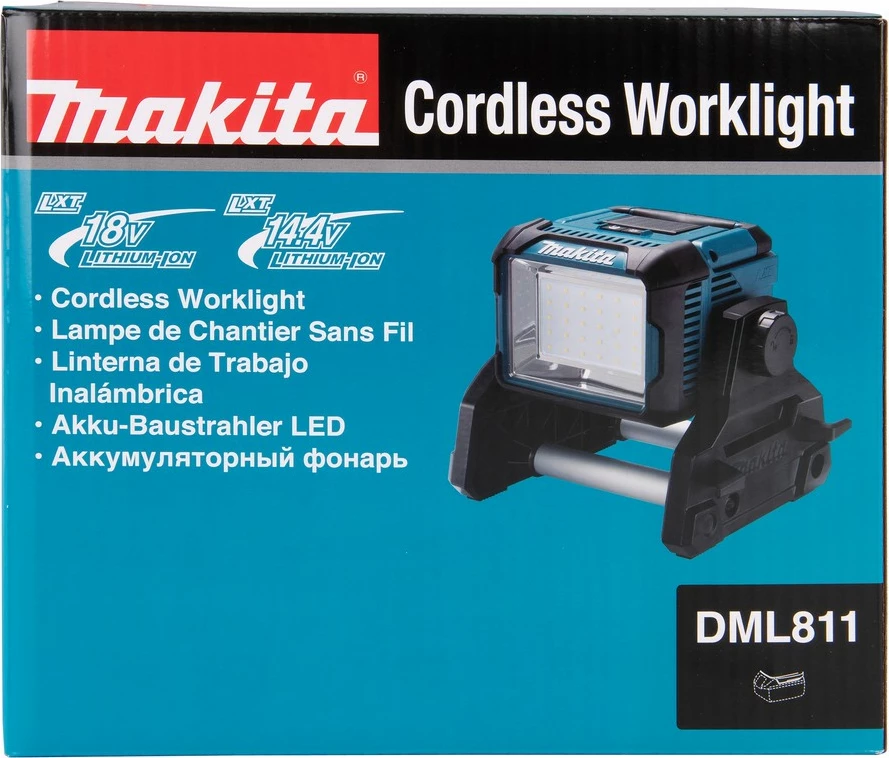 Llambë pune Makita DML811, 31.5W, 6000mAh, LED, e zezë/blu