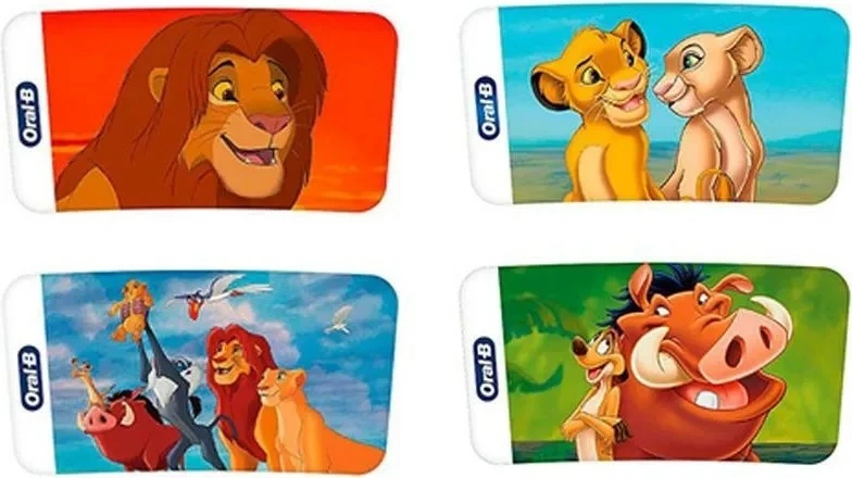 Furçë dhëmbësh elektrike Oral-B Vitality Pro Kids 3+ Lion King, e kuqe