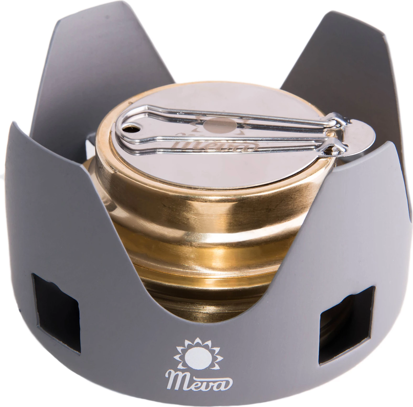 Sobë turistike Meva ULV21001 me alkool, metalike, argjend