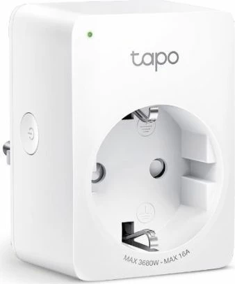 Prizë smart Wi-Fi TP-LINK Tapo P110 me monitorim energjie, e bardhë, 2 copë