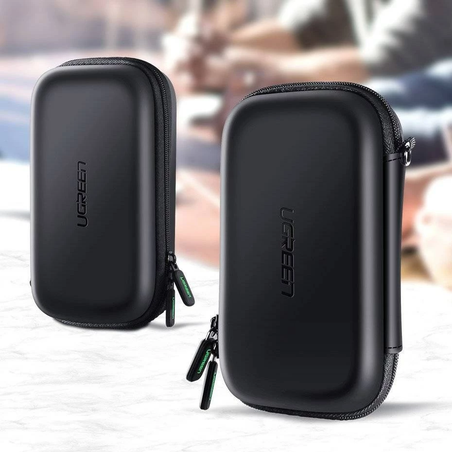 Mbështjellës UGREEN 40707 për hard disk të jashtëm, EVA, i zi