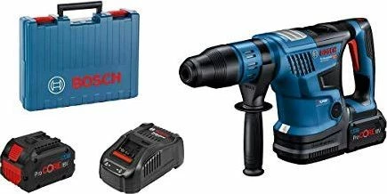 Çekiç shpues akumulatorik Bosch GBH 18V-36 C 18V 7J SDS-Max, 2x 8.0Ah, me karikues GAL1880CV + valixhe, blu
