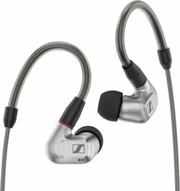Kufje in-ear Sennheiser IE 900, 16Ω, kabllo 1.25m, MMCX, 2.5/3.5/4.4mm, argjendtë/gri, set
