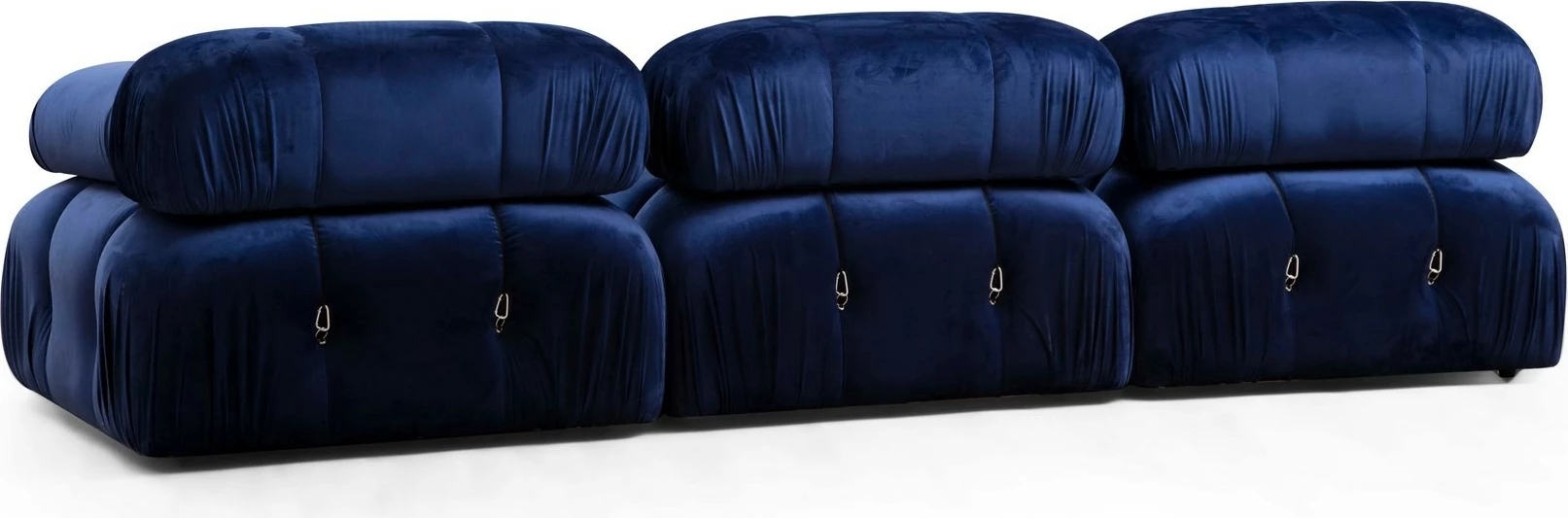 Karrige një vendëshe Bubble L1, kadife blu