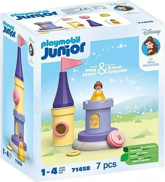 Set figurina Playmobil Junior Disney Princess 71458, Kulla me muzikë, për fëmijë 1-4 vjeç