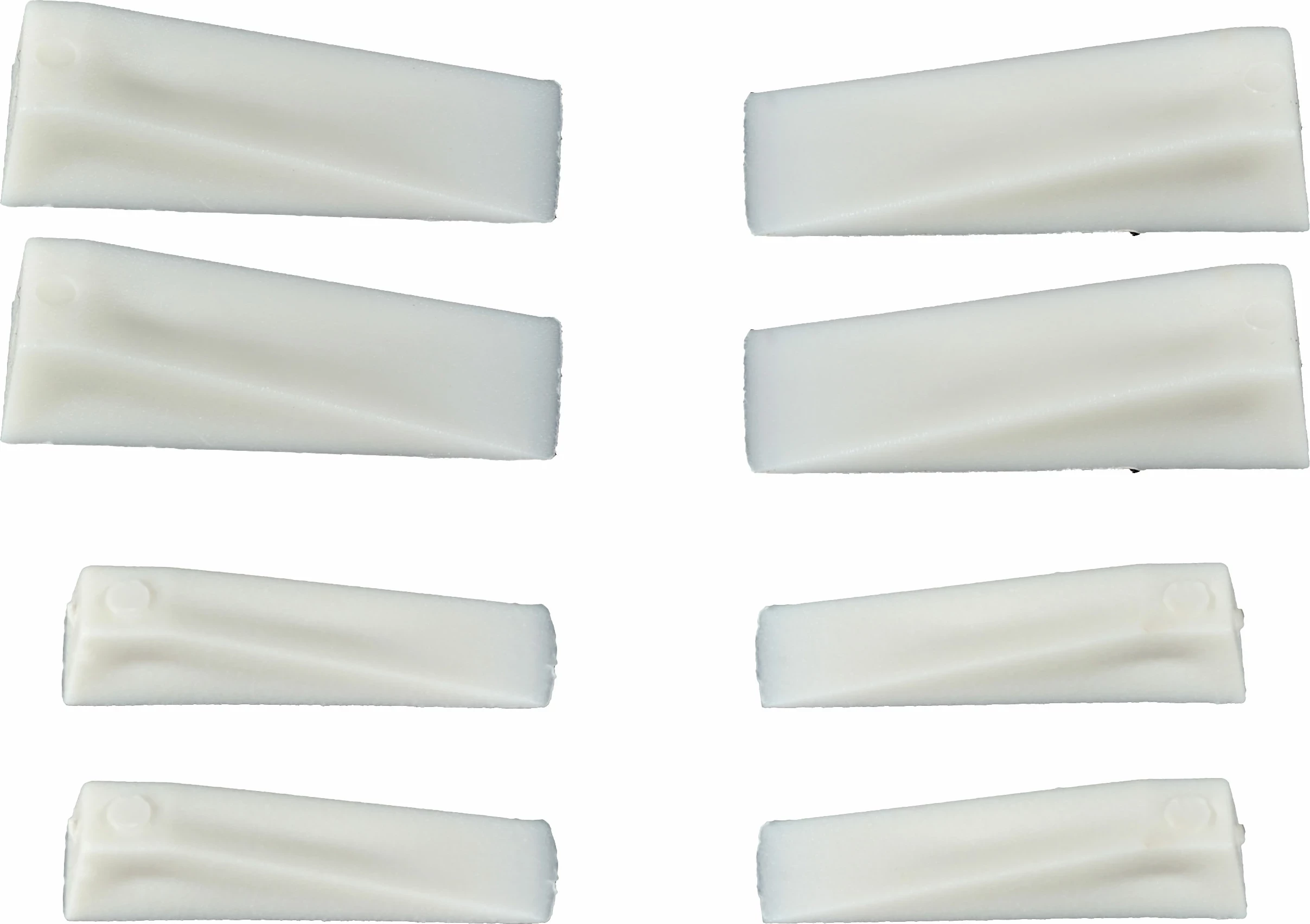 Distancues nivelimi për pllaka PROLINE 61345, 32.3x8mm, 40 copë, të bardhë
