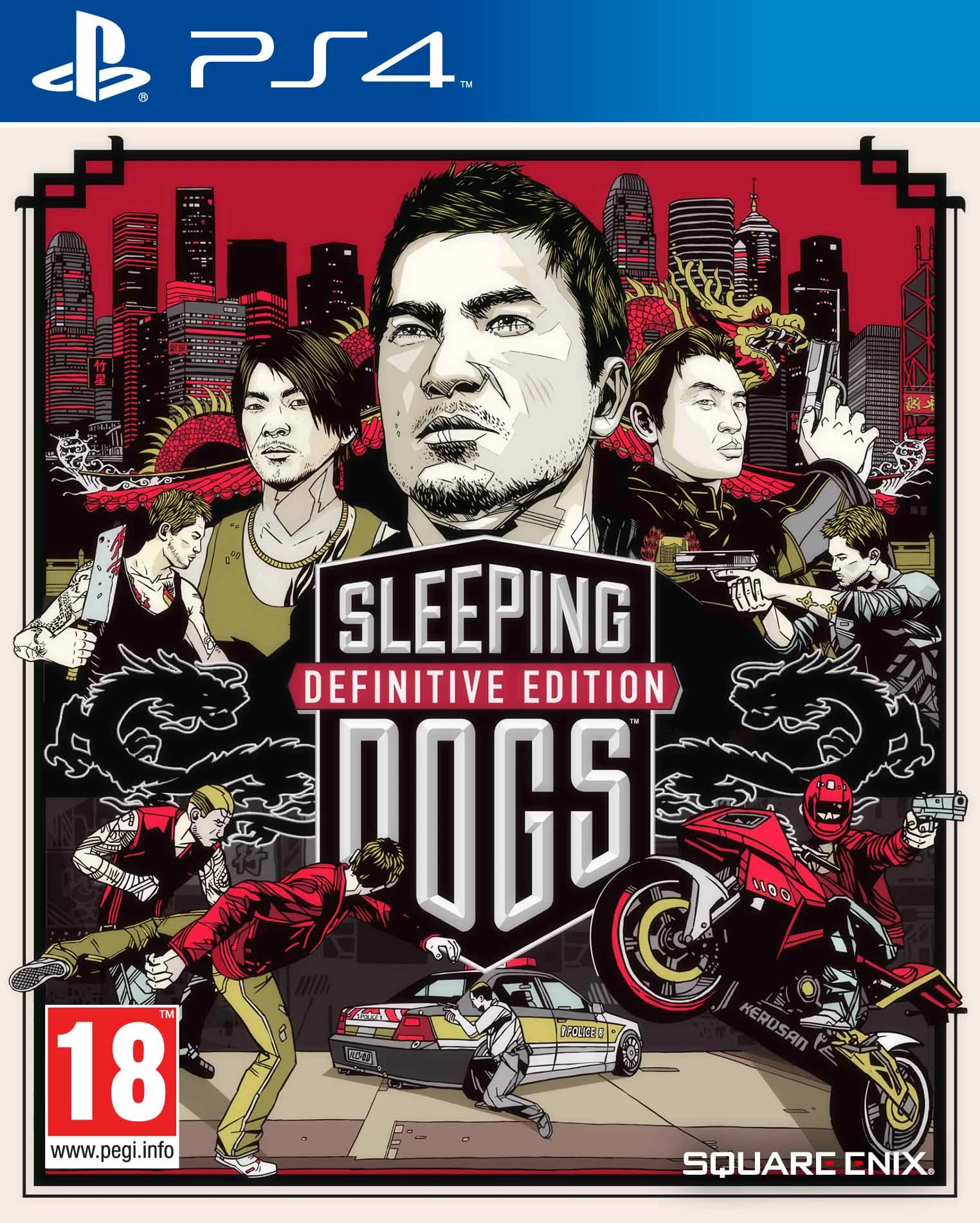 Lojë për PlayStation 4 Square Enix Sleeping Dogs Definitive Edition (PS4) + 24 DLC