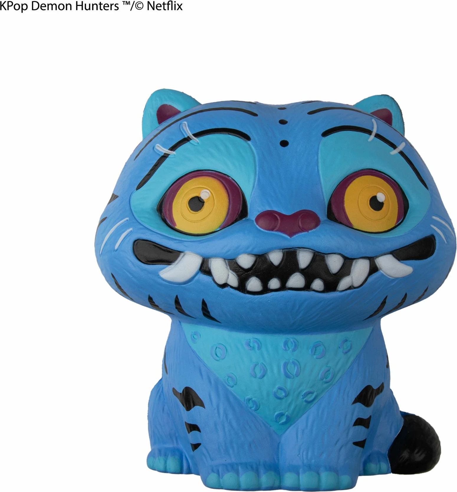 Figurinë squishy antistres Fame Bros. Ltd KPop Demon Hunters Derpy 10 cm, blu