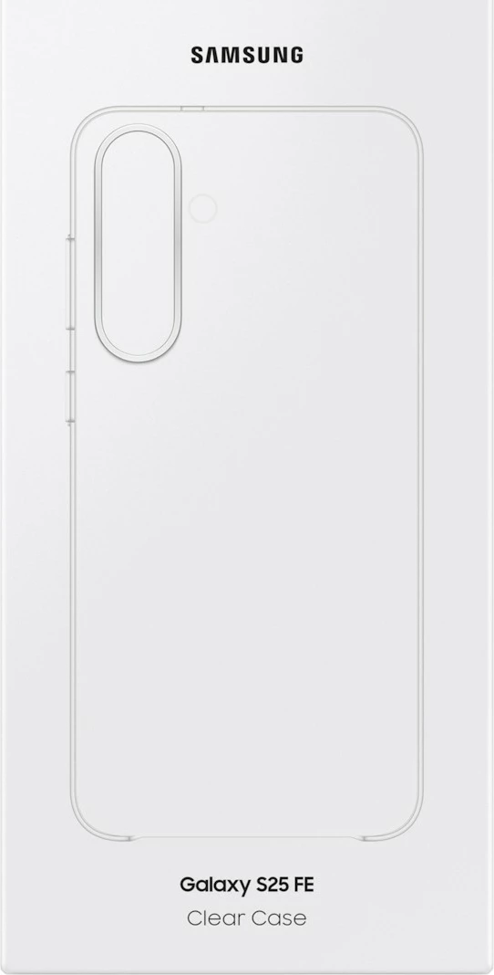 Mbështjellës Samsung Clear Cover për Galaxy S25 FE, transparent