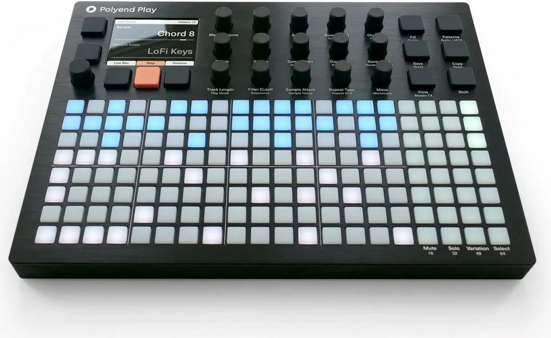 Groovebox Polyend Play, ngjyrë e zezë