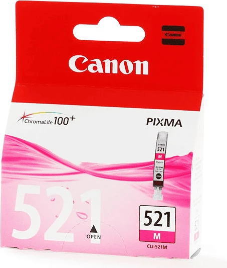 Kartush bojë, Canon, CLI-521M / 2935B001, 9 ml, magenta