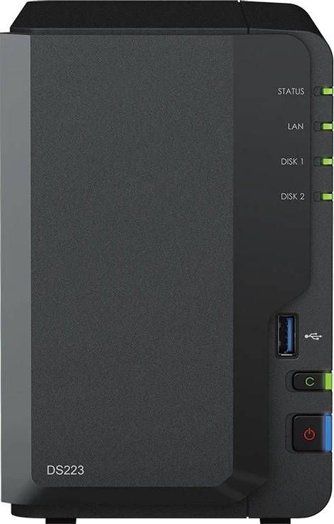 Server për Ruajtje Synology DiskStation DS223, Ethernet LAN RTD1619B