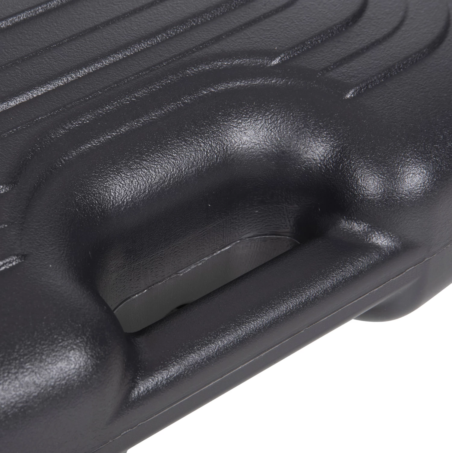 Bazë plastike për ombrellë me dorezë, SOLBAS FH6112.02, ngjyrë antracit, për shtyllë 20/38mm, 45x11H cm