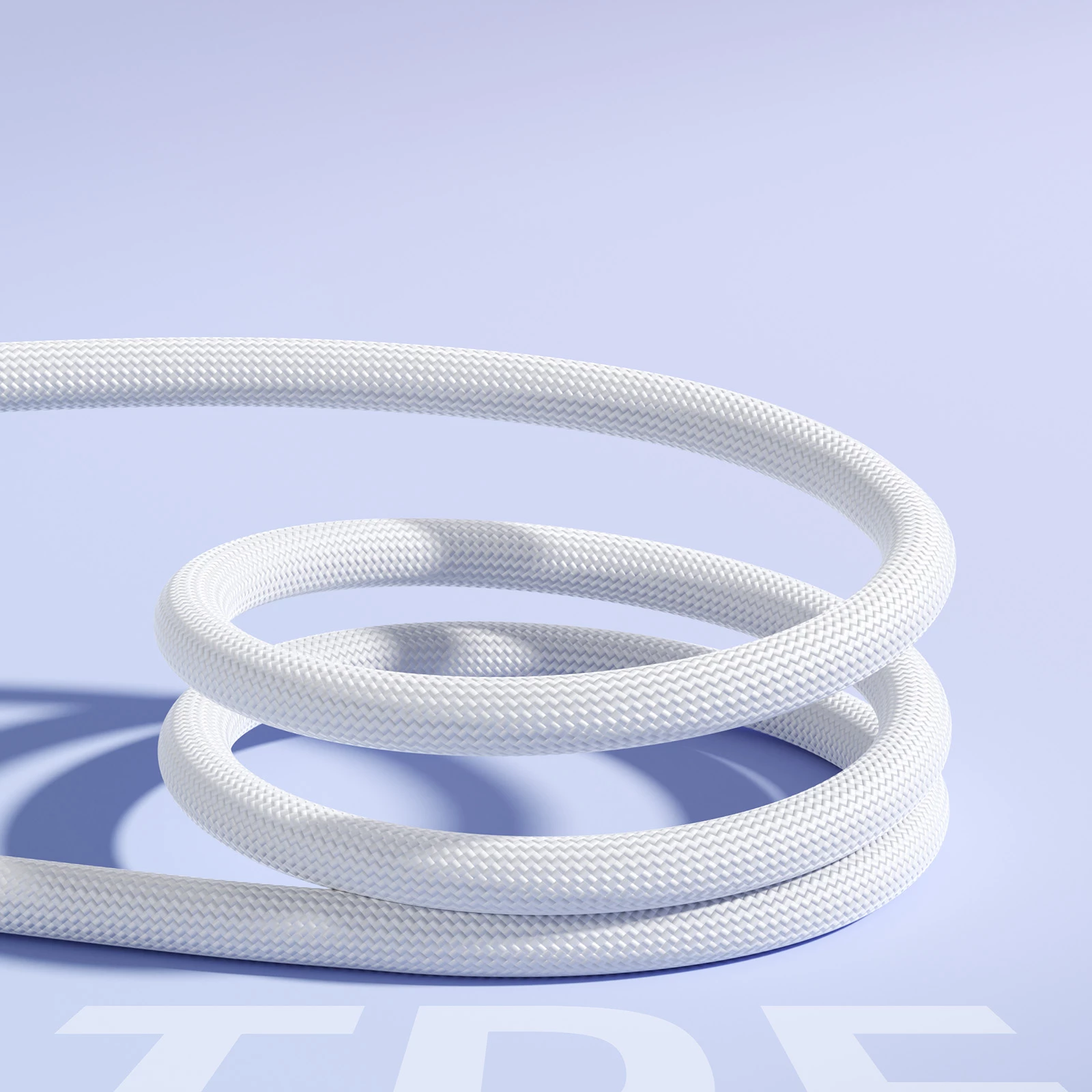 Kabllo USB-C në USB-C Joyroom S-A42 Crystal-Clear Series, 1.2m, 60W, Bardhë