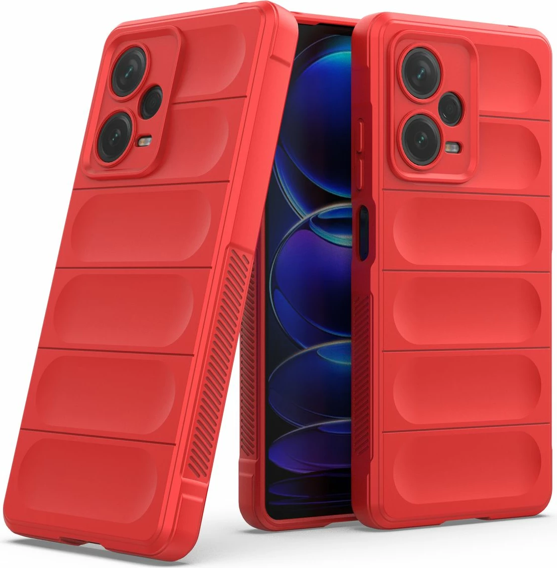 Mbështjellës Hurtel Magic Shield Case për Xiaomi Redmi Note 12 Pro+, i kuq